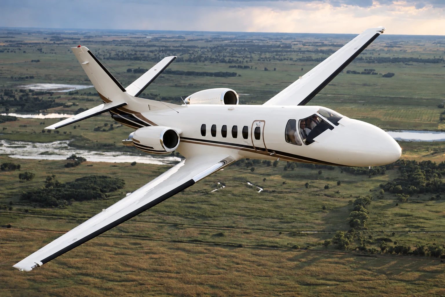 Cessna Citation Bravo en vuelo